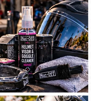 Best Motorcycle Helmet Cleaning Kit: Visor, Shell, Liner and Vents Without Damaging Coatings editorial motorcycle helmet gear image
